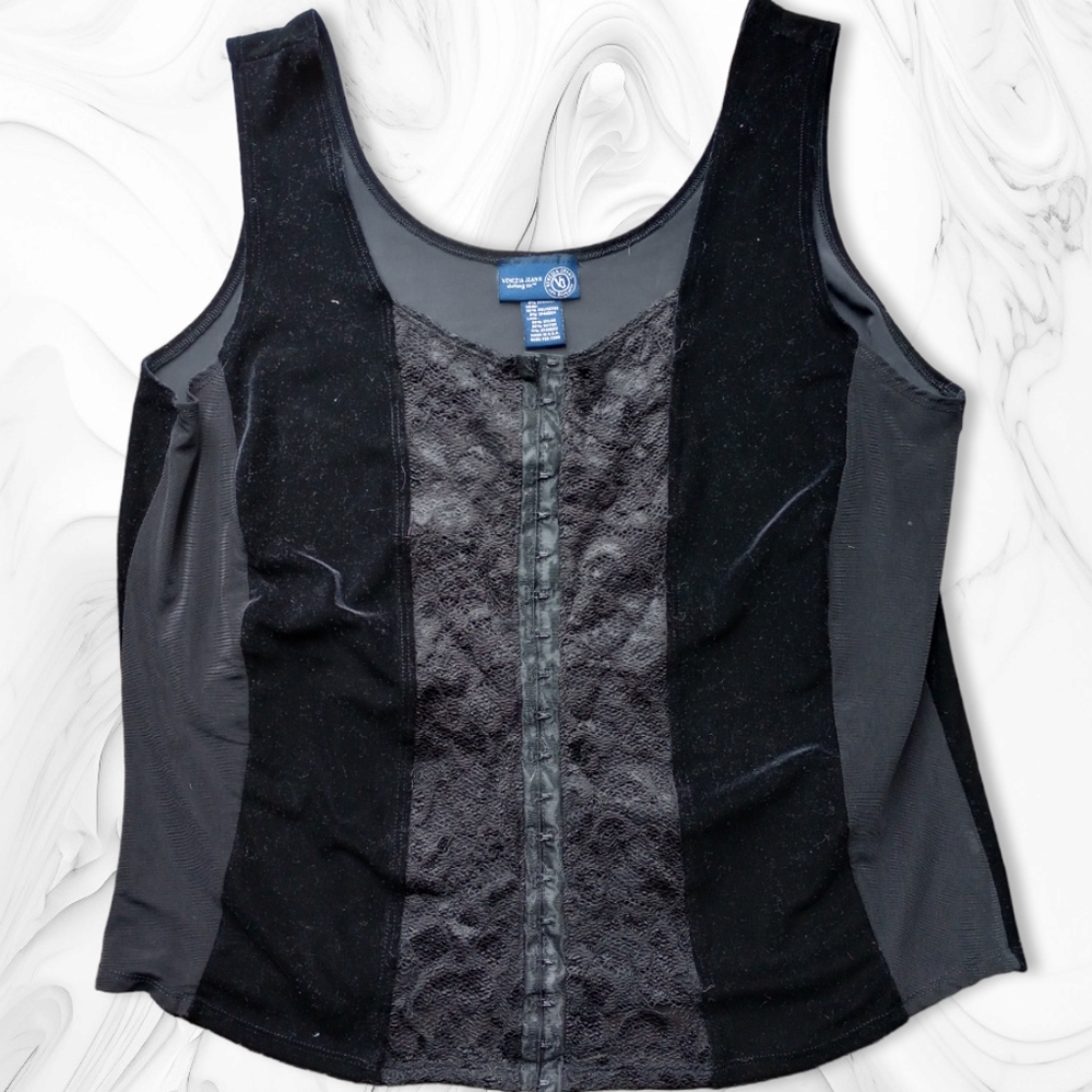 Vintage Velvet Corset